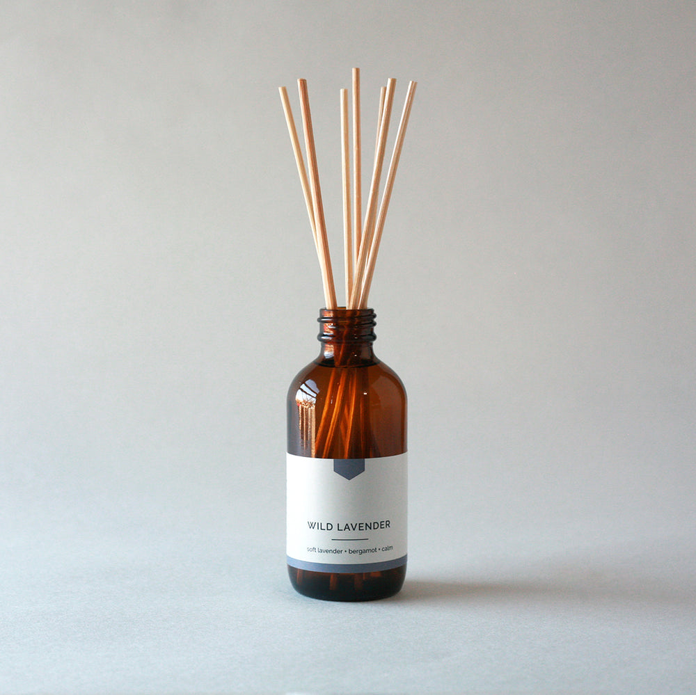WILD LAVENDER 4 oz Reed Diffuser - Vacant Wheel